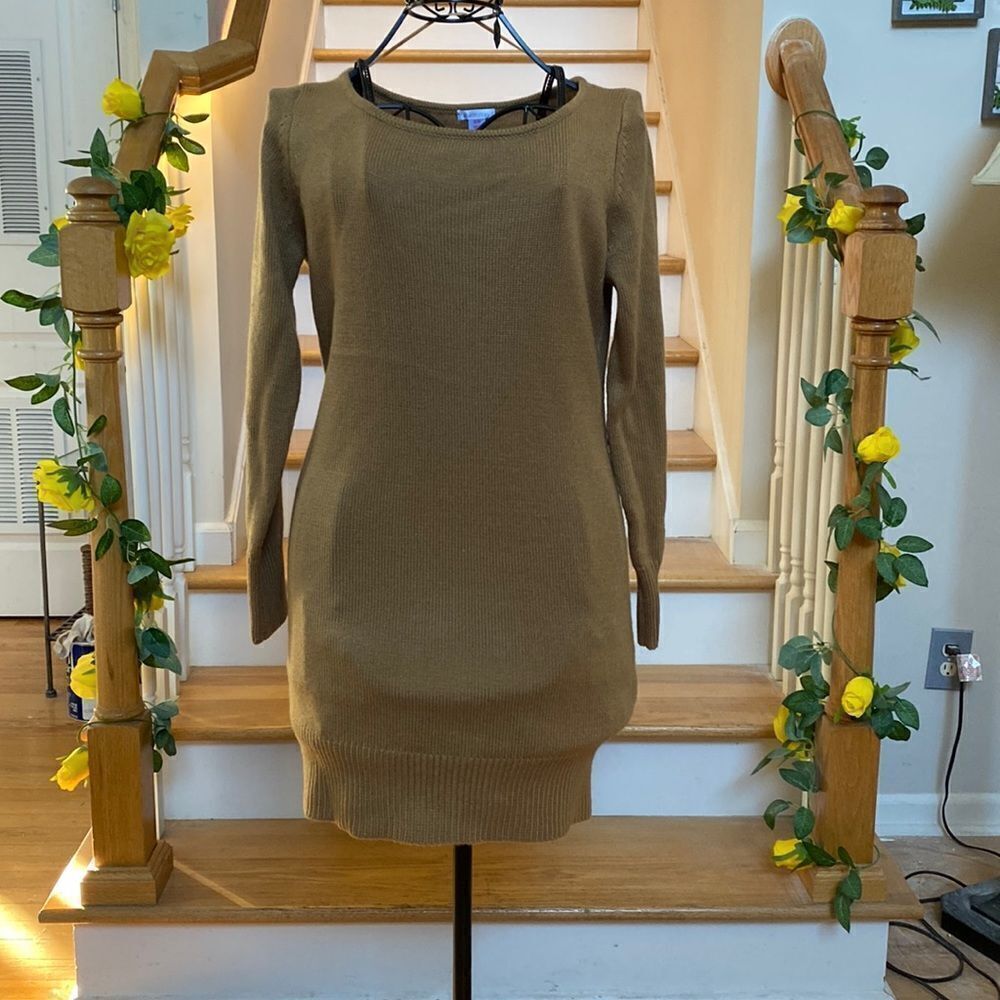 🍂 Tan Nude Brown Xhilaration Sweater Dress 🍂